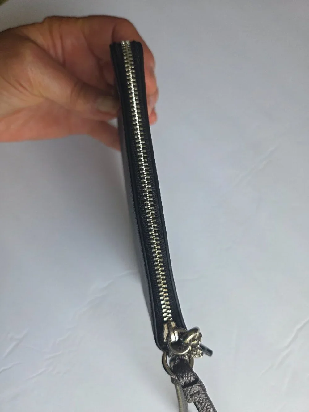 Coach Corner Zip Wristlet